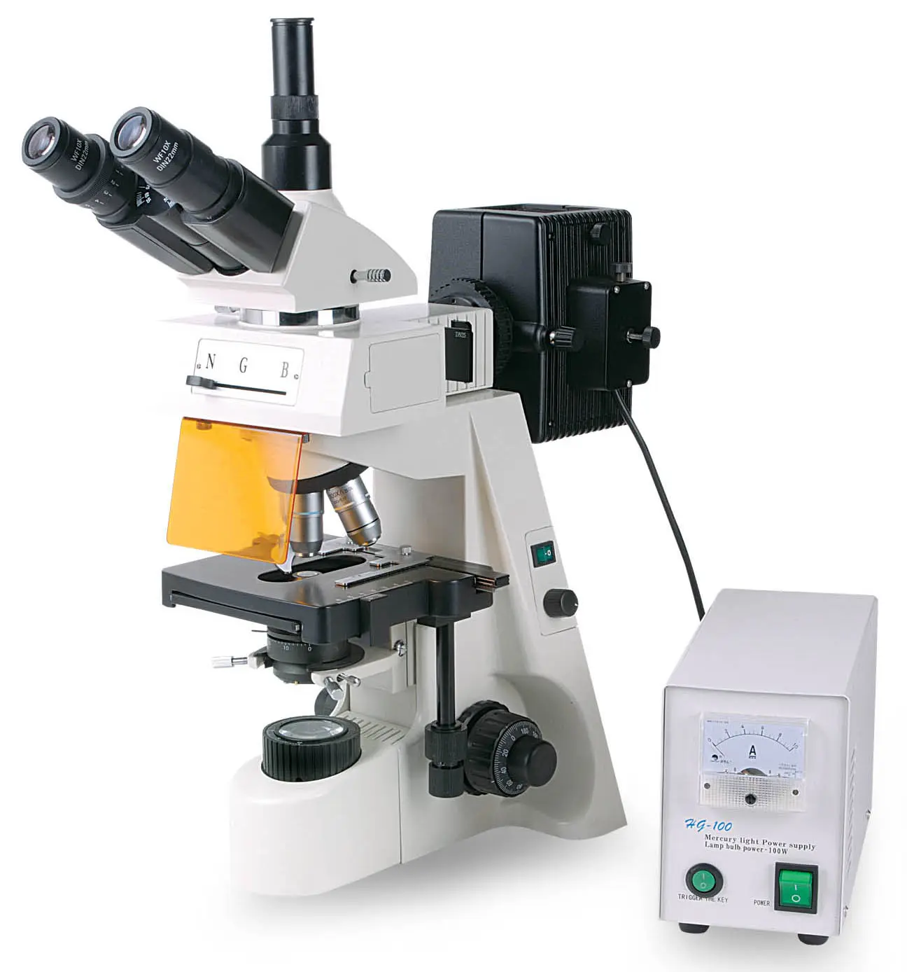Image of Triocular Fluorescence Microscope '3002-F'