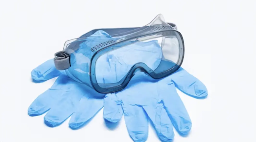 Imagen Gafas, guantes, mascarillas