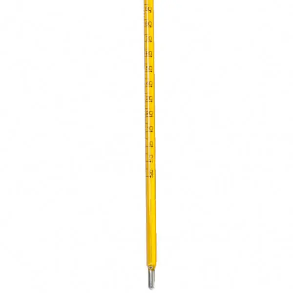 Image of Yellow/white rod thermometer